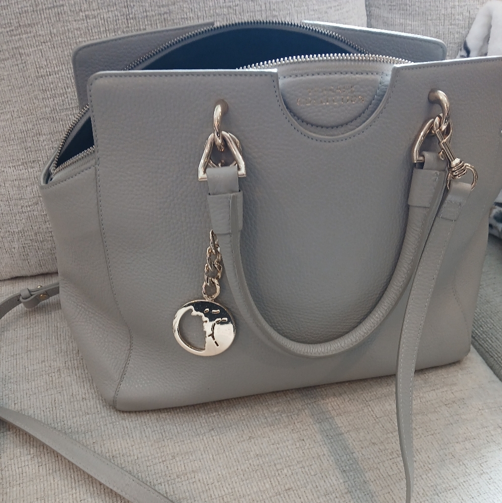 Versace Collection Bag. Pebble In Color.